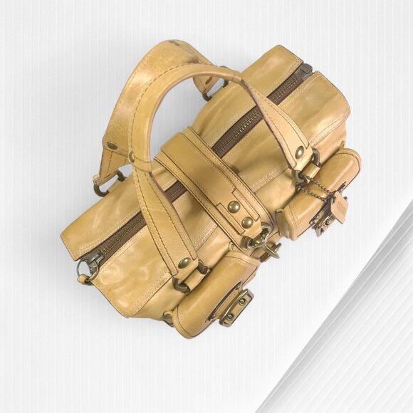 COACH Legacy 10330 65th Anniversary Mandy Y2K Bag in tan - Picture 7 of 12